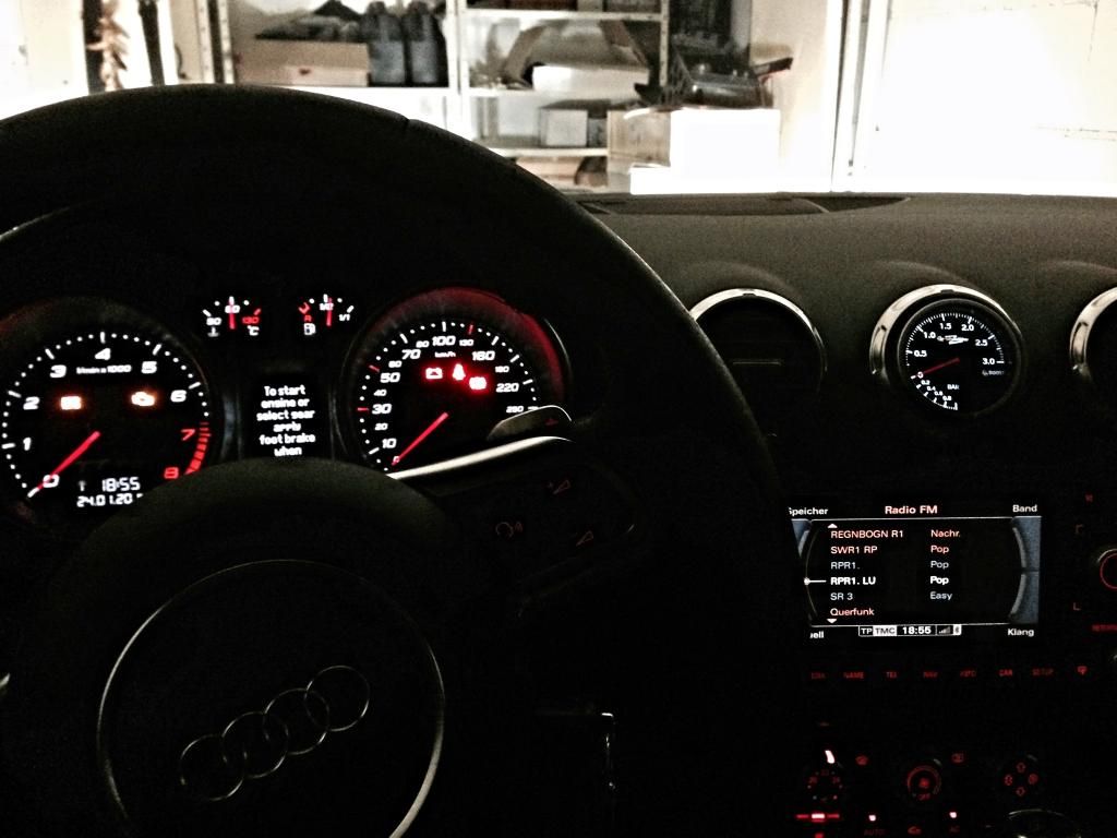 Boost Gauge Audi TT Forum